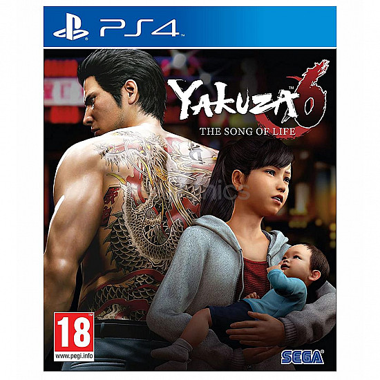 ATLUS PS4 Yakuza 6: The Song of Life Playstation hits