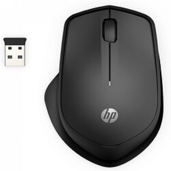 HP Miš 280M Silent, bežični, crni (19U64AA)
