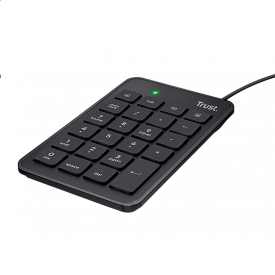 TRUST tastatura XALAS USB numerička, crna