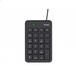 TRUST tastatura XALAS USB numerička, crna