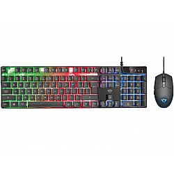 TRUST Tastatura+miš GXT 838 AZOR žični set, gaming, crna
