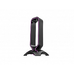 TRUST Stalak za slušalice GXT265 CINTAR RGB, crna (23647)