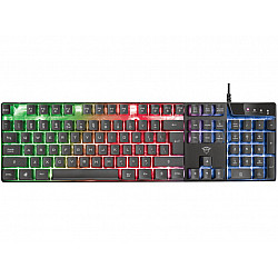 TRUST Tastatura GXT 835 AZOR žična, RGB, gaming, crna