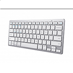 TRUST tastatura Basic Bluetooth, US, bela