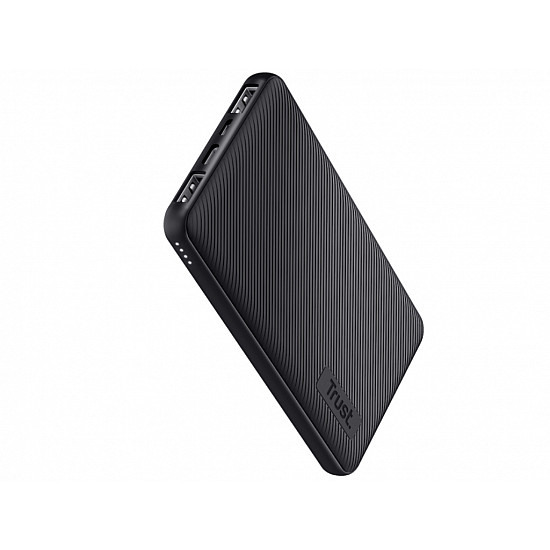 TRUST eksterna baterija Primo 10.000mAh ECO powerbank, crna