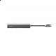 TRUST Adapter HALYX USB-3.2, 4xUSB, siva