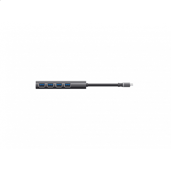TRUST Adapter HALYX USB-3.2, 4xUSB, siva