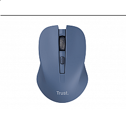 TRUST miš Mydo Silent bežični, 1800dpi, plava