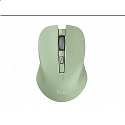 TRUST miš Mydo Silent bežični, 1800dpi, zelena