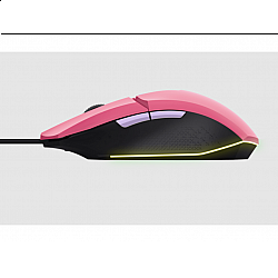 TRUST miš GXT109P FELOX gaming, pink