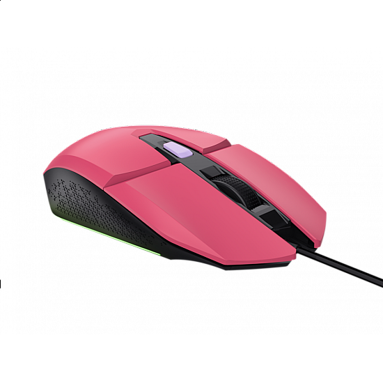 TRUST miš GXT109P FELOX gaming, pink
