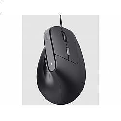 Trust miš BAYO II Ergonomic žični, crna