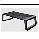 TRUST postolje za monitore MONTA GLASS, crna