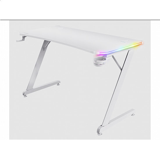 TRUST sto  GXT709W LUMINUS RGB, bela