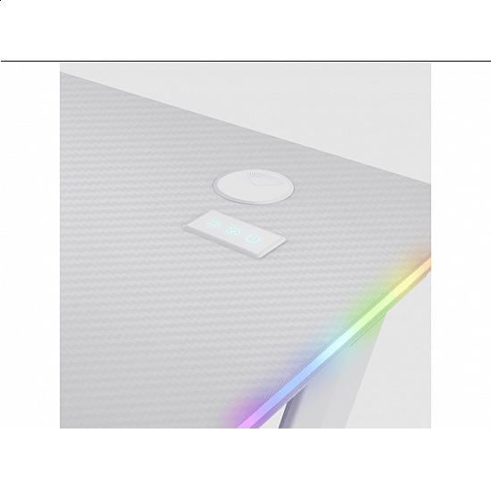 TRUST sto  GXT709W LUMINUS RGB, bela