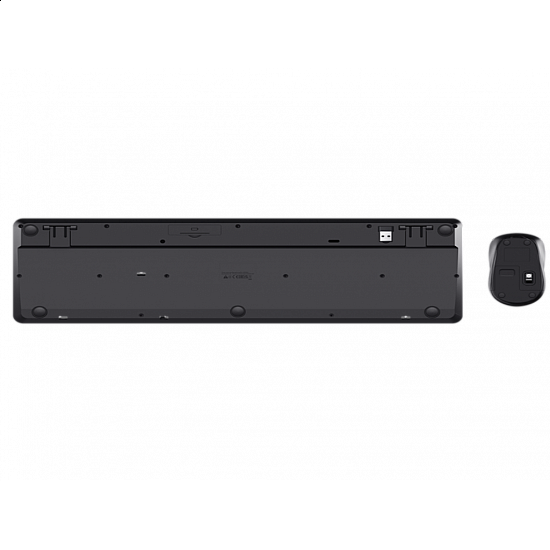 TRUST tastatura+miš ODY II bežični set, Silent, SRB, crna