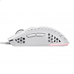 TRUST miš GXT928W HELOX žični, gaming, bela