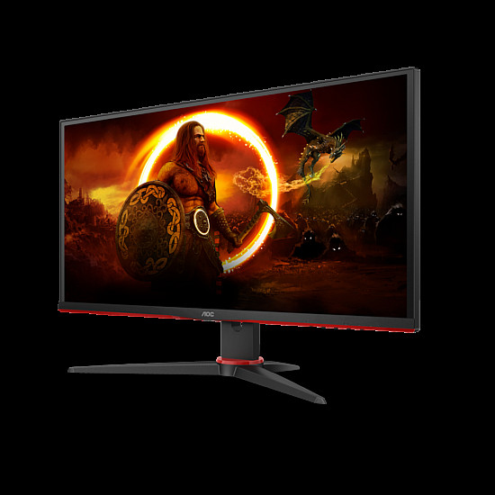 AOC monitor 27 Q27G2E, BK VA QHD HDMIx2 DP