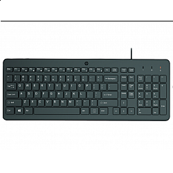 HP tastatura 150 žična, US, 664R5AA, crna