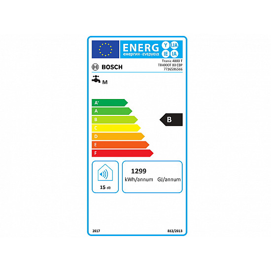BOSCH Bojler TR4000T80EBP, akumulacioni, smart, bela