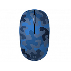 MICROSOFT miš Bluetooth Mouse Camo SE , bežična, plava kamuflaža