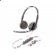 HP slušalice Poly Blackwire 3225 Stereo USB-C Headset +3.5mm Plug +USB-C, A Adapter, 8X229AA, crna