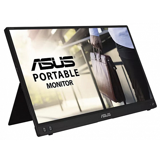 ASUS Monitor ZenScreen MB16ACV 15.6" , IPS, 1920x1080, 60Hz, 5ms GtG, USB C, prenosni, crna