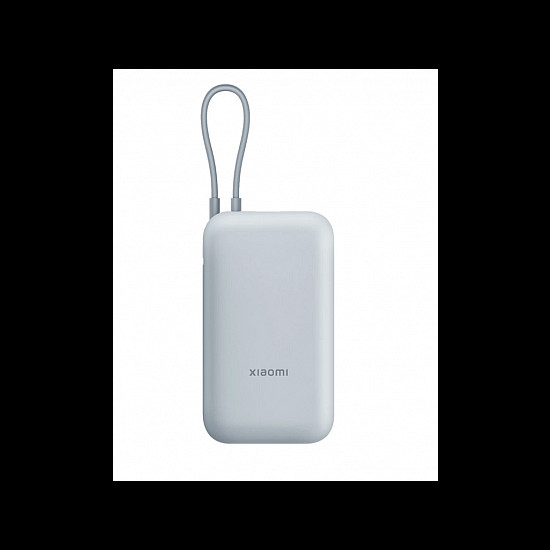 XIAOMI prenosivi punjač 10000mAh, 22.5W, USB Tip-C, integrisan kabl, plava