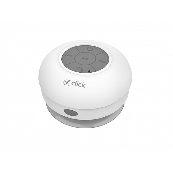 CLICK BS-R-WS Zvucnik bluetooth Waterproof Shower, beli - BSRWSW