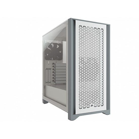 CORSAIR kućište 4000D AIRFLOW Mid-Tower, ATX, kaljeno staklo, bez napajanja, bela