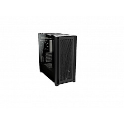 CORSAIR kućište 5000D AIRFLOW Mid-Tower, ATX, kaljeno staklo, bez napajanja, crna