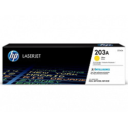 HP 203A Yellow Original LaserJet Toner Cartridge (CF542A)