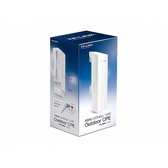 TP LINK Antena Outdoor 5GHz 300Mbps Wi-Fi 13dBi, 23dBm, 10+ km - CPE510