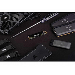 CORSAIR SSD MP600 ELITE 1TB, M.2, NVMe, crna