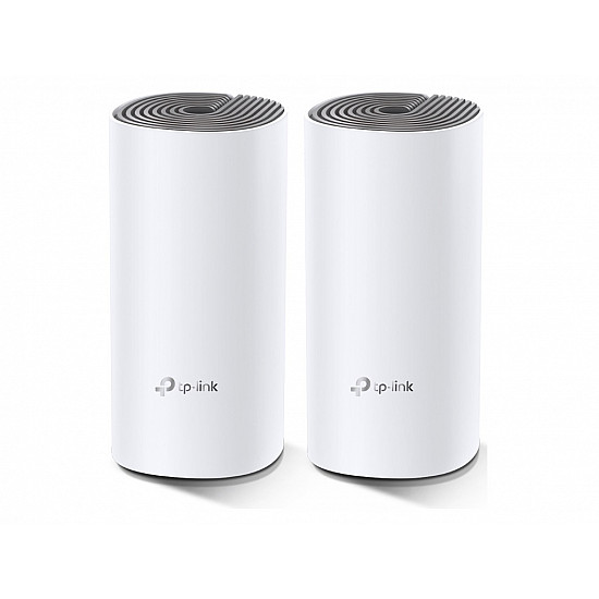 TP LINK Wi-Fi Whole-Home Mesh AC1200 Dual-Band 300, 867Mbps DECO E4 (2-PACK)