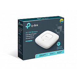 TP LINK Access point AC1750 Dual Band Wi-Fi Gigabit Ceiling Mount, 1xGigabit LAN, 6xinterna antena - EAP245