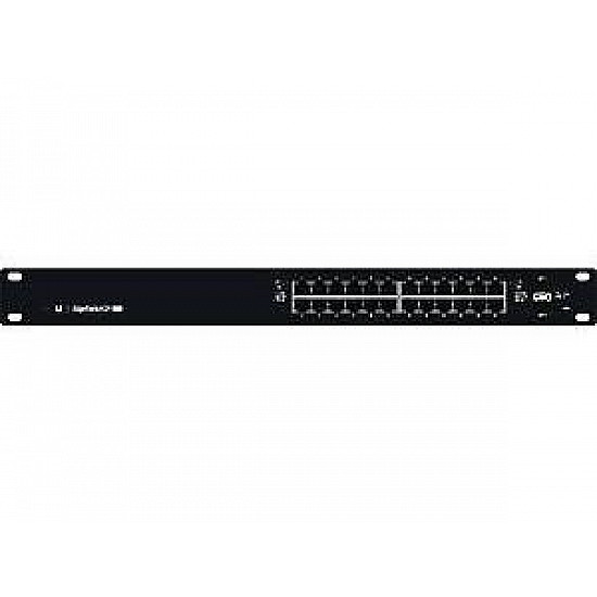 Switch UBIQUITI Edge 24 PoE 250W siva