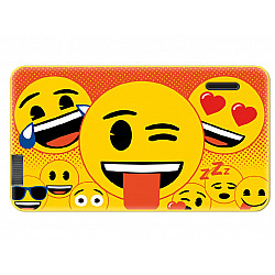 ESTAR Tablet Themed Emoji 7399 HD 7", QC 1.3GHz, 2GB, 16GB, WiF, 0.3MP, Android 9, žuta