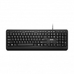 LENOVO tastatura 160 žična, GY41L68463, US, crna