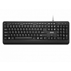 LENOVO tastatura 160 žična, GY41L68463, US, crna