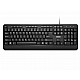 LENOVO tastatura 160 žična, GY41L68463, US, crna