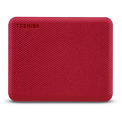 TOSHIBA hard disk Canvio Advance HDTCA10ER3AAH eksterni, 1TB, 2.5" , USB 3.2, crvena