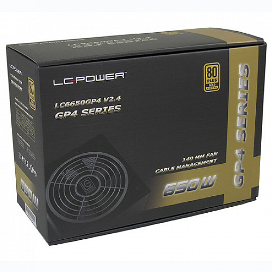 LC POWER LC6650GP4 V2.4 80 PLUS GOLD LC POWER LC6650GP4 V2.4 80 PLUS GOLD