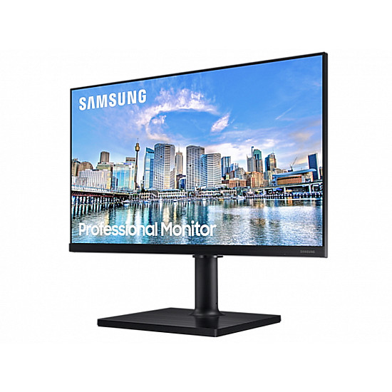 SAMSUNG Monitor LF24T450FQRXEN 24", IPS, 1920x1080, 75Hz, 5ms, HDMIx2,DP,USB, Freesync, pivot,visina, crna