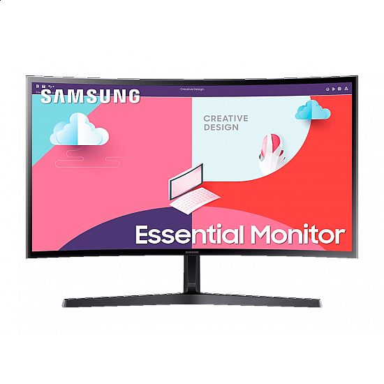 SAMSUNG monitor LS27C366EAUXEN 27" , VA,zakrivljen, 1920X1080, 75Hz, 4 ms GtG, VGA,HDMI, Freesync, VESA