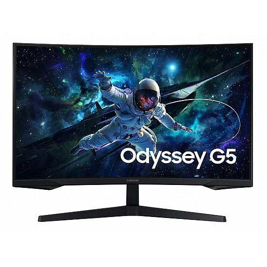 SAMSUNG monitor LS32CG552EUXEN 32" , VA,zakrivljen, 2560x1440, 165Hz, 1ms MPRT, HDMI,DP, freesync, VESA, crna