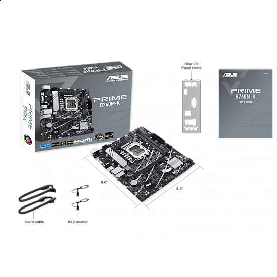 ASUS matična ploča PRIME B760M-K, LGA1700