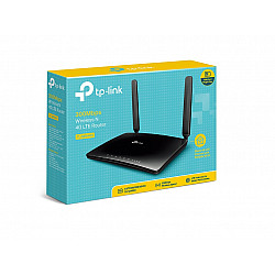 TP LINK Wi-Fi 3G, 4G Ruter 300Mbps, 4x10, 100M port, SIM card, 2xint. i 2xeks. LTE antena (TL-MR6400)