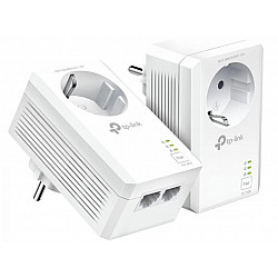 TP-LINK Powerline adapter TL-PA7027P KIT AV1000, 1000Mbps, Homeplug AV, 2x RJ-45, uticnica, 300m