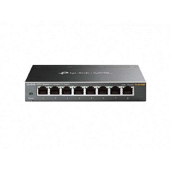 TP LINK switch gigabit 8x RJ45 10, 100, 1000Mbps (TL-SG108E)